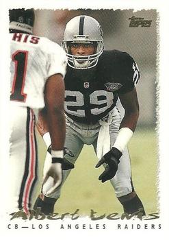 Albert Lewis Los Angeles Raiders 1995 Topps NFL #167